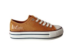 Dámské sportovní boty lcw-24-31-2216la hořčicová s bílou - lee Cooper
