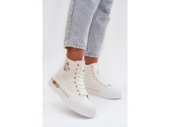 Tenisky na platformě model 223604 step in style