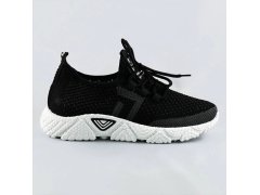 Měkké černé dámské sportovní boty (BLX-002)