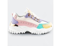 Barevné dámské tenisky sneakers (AD-580)