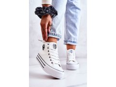 Dámské tenisky big star bily GG274013