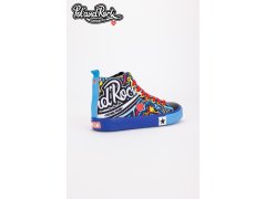 Tenisky pol´and´rock festival x big star ss174500 Modré