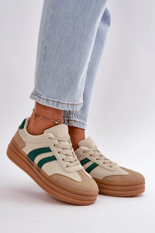 Sportovní boty na platformě model 199173 step in style - Dámské boty Ženytenisky