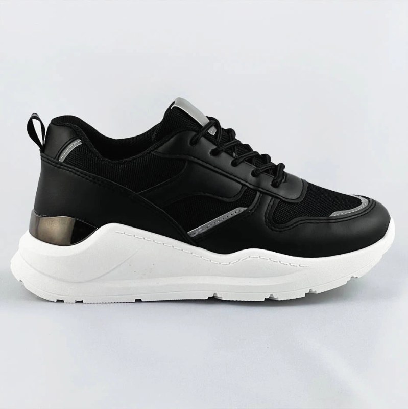 Černé dámské sneakersy (BS-01) - Ženytenisky