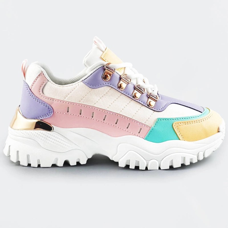 Barevné dámské tenisky sneakers (AD-580) - Dámské boty Ženytenisky