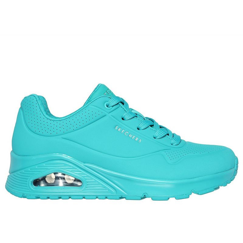 Dámská sportovní obuv skechers uno stand on air sneakers green (73690-turq) dámské - Dámské boty Ženytenisky