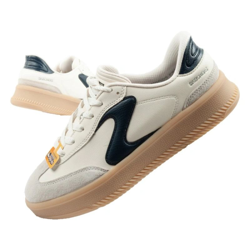 Skechers sportovní boty tenisky lifted luxe ecru slip-ins dámské - Dámské boty Ženytenisky