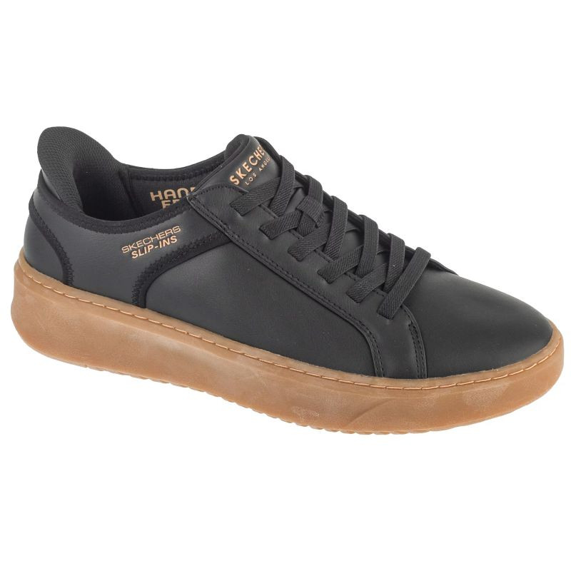 Skechers slip-ins: court break – suit sneaker 183177-bknt černé 42 - Dámské boty Ženytenisky