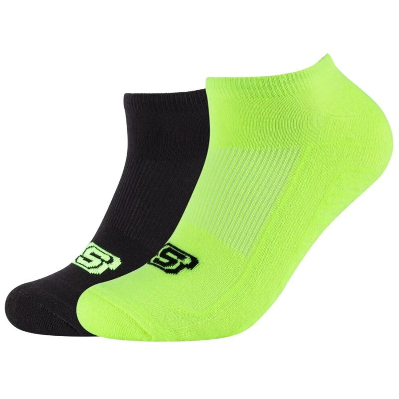 Skechers 2ppk basic polstrované tenisky sk43024-0201 zelené 35–38