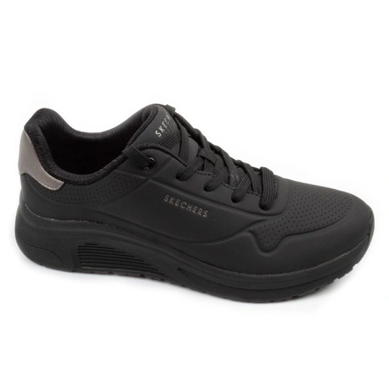 Skechers dámské sportovní tenisky uno lite 2, černé, pohodlné