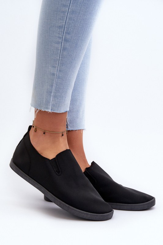 Dámské tenisky slip-on černé Lovinia