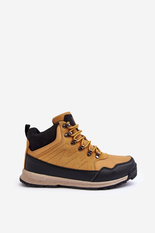 Dámské zateplené trekové boty camel big star MM274479 - Dámské boty Ženytrekové