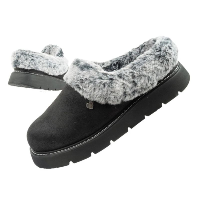 Skechers cozy blend žabky zateplené tenisky slip-on dámské - Dámské boty Ženyžabky