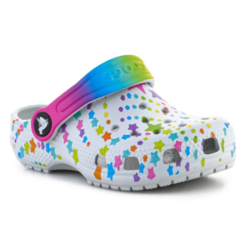Žabky crocs classic disco dance party clog t shimmer/multi 208096-0ZT