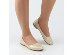 Dámské balerínky 9bl02-1029 zlatá - eVento