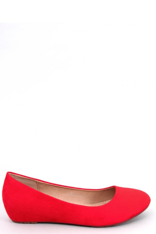 Balerinky fm020 červené - Inello - Dámské boty baleríny
