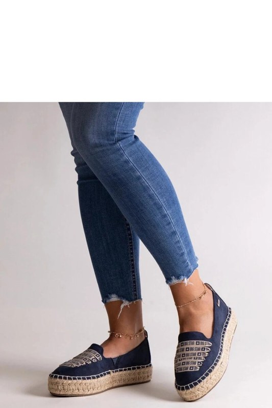 Espadrilky jj274889 tm.modré - big Star