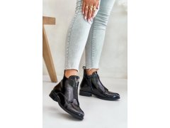 Dámské kotníkové boty hy42-120 model 201685 černá - S.Barski