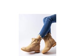 Boty na klínovém podpatku model 232145 Solea