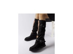 Kozačky na klínech model 205791 Solea