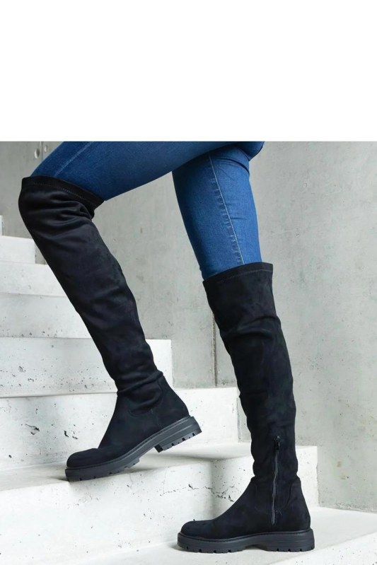 Kozačky model 204698 Solea - Dámské boty kozačky