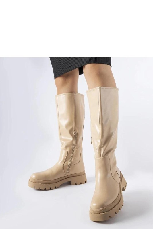 Kozačky model 204719 Solea - Dámské boty kozačky