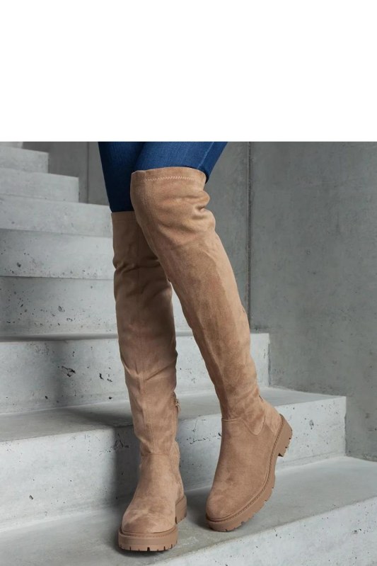 Kozačky model 204795 Solea - Dámské boty kozačky