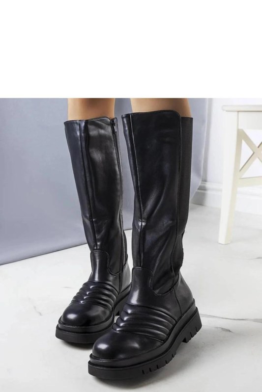 Kozačky model 204849 Solea - Dámské boty kozačky