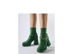 Dámské boty na podpatku model 205085 Solea