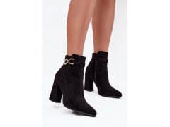 Boty na podpatku model 216951 step in style