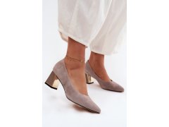 Lodičky na sloupku model 227169 step in style