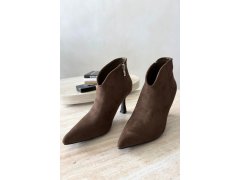 Dámské boty na podpatku na zip model 230936 step in style