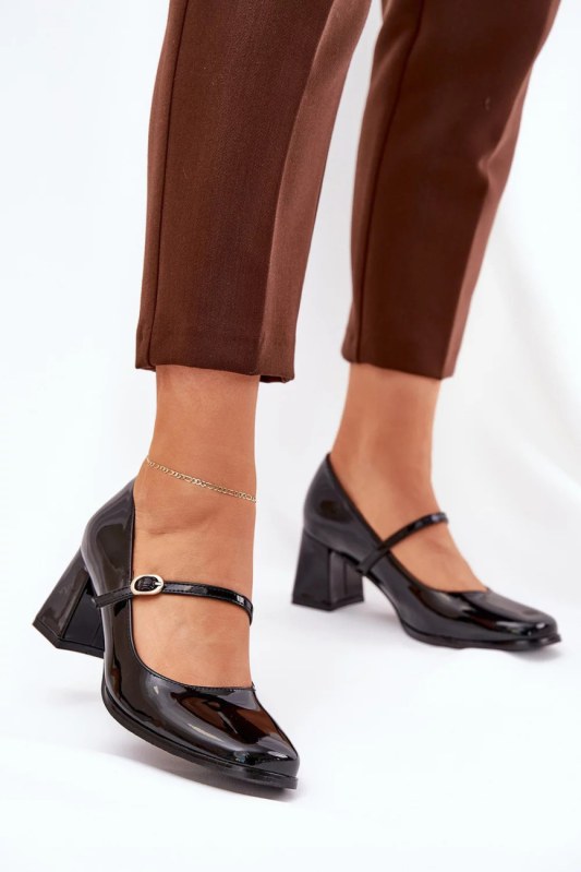 Dámské lodičky 9689 černé - step in style - Dámské boty lodičky