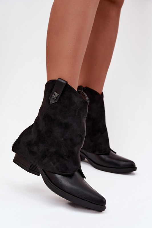 Dámské boty na podpatku model 217192 step in style - Dámské boty lodičky
