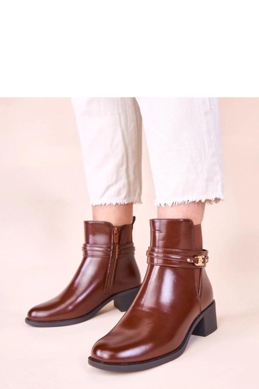 Dámské boty na podpatku model 222371 Solea