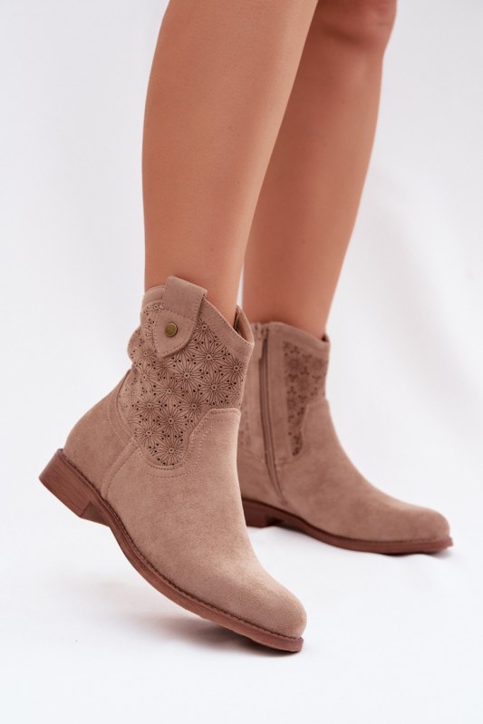 Boty na podpatku model 224619 step in style