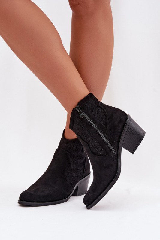 Boty na podpatku model 224621 step in style