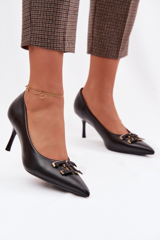 Lodičky na jehlovém podpatku model 225605 step in style