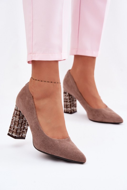 Lodičky na sloupku model 227174 step in style