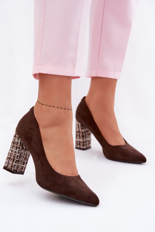 Lodičky na sloupku model 227177 step in style