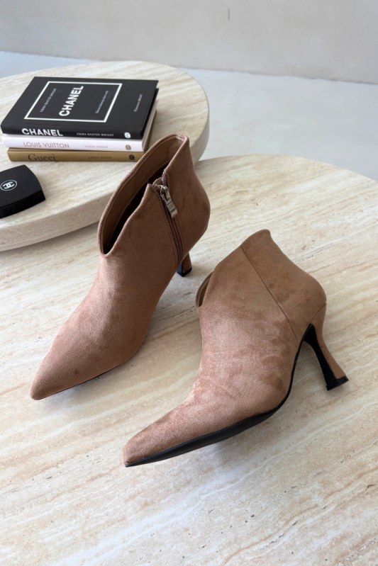 Dámské boty na podpatku na zip model 230937 step in style
