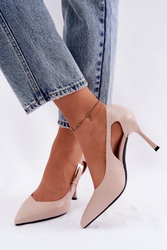 Lodičky na jehlovém podpatku model 231617 step in style