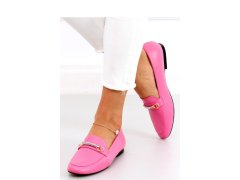 Dámské mokasíny 3952 tmavě růžová - ideal shoes
