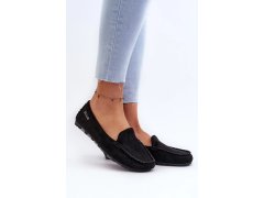 Mokasiny df937 černé - step in style