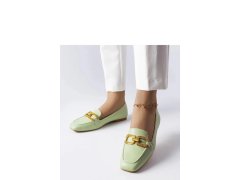 Dámské mokasiny k205 zelené - Solea