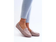 Dámské mokasíny df937 lila - step in style