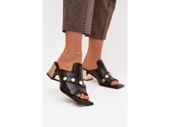 Nazouváky na podpatku model 225350 step in style