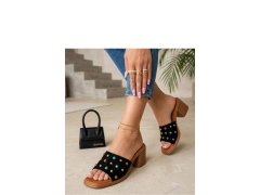 Nazouváky na podpatku model 229775 Solea