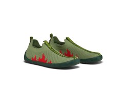 Pletené pantofle typu barefoot affenzahn flinky dragon (01397-20110)