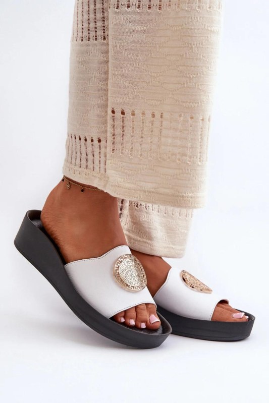 Bota na klínech model 198478 step in style - Dámské boty pantofle